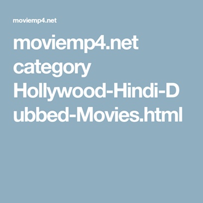 Hollywood Movies In Hindi Mp4 High Quality